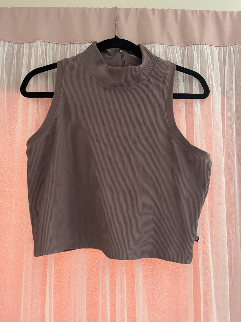 Athleta Purple Crop Top - XL